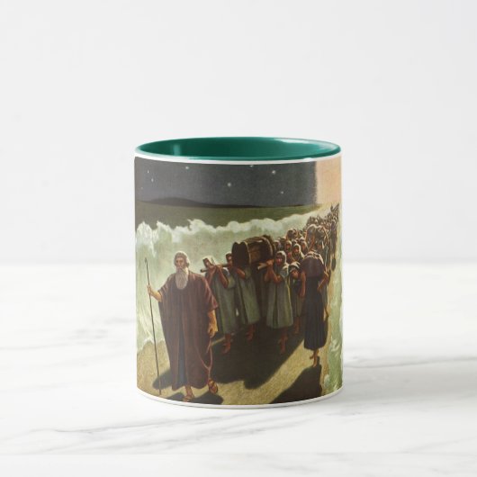 Mozes kruising van het Rode Zee,  religie Mok (Midden)