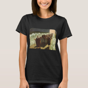 Mozes kruising van het Rode Zee,  religie T-shirt