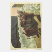 Mozes kruising van het Rode Zee,  religie Theedoek (Verticaal)