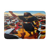 Mozes leidt de mensen uit Egypte badmat (Voorkant)