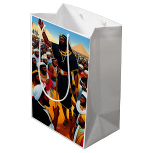 Mozes leidt de mensen uit Egypte giftbag Medium Cadeauzakje