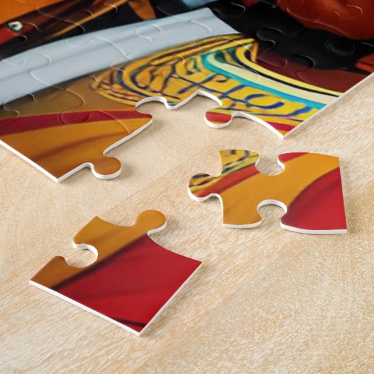 Mozes leidt de mensen uit Egypte puzzel Legpuzzel (Zijkant)