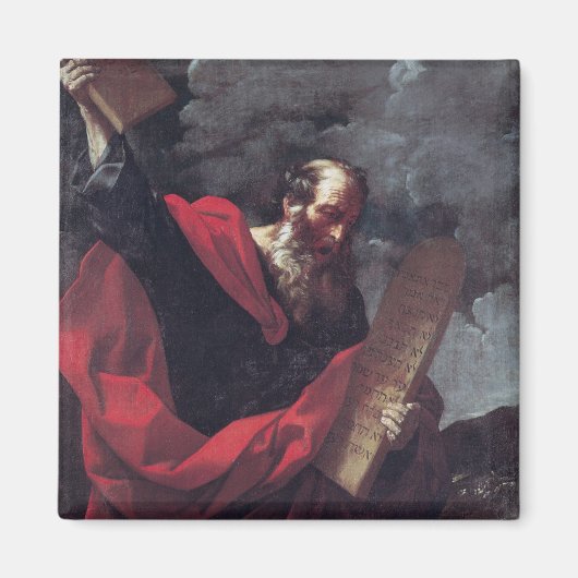 Mozes met de Tablets van de Wet Magneet (Voorkant)