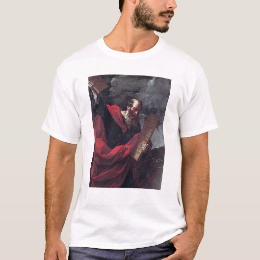 Mozes met de Tablets van de Wet T-shirt (Voorkant)