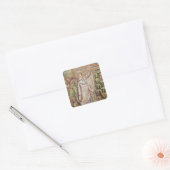 Mozes op de berg Sinai Vierkante Sticker (Envelop)