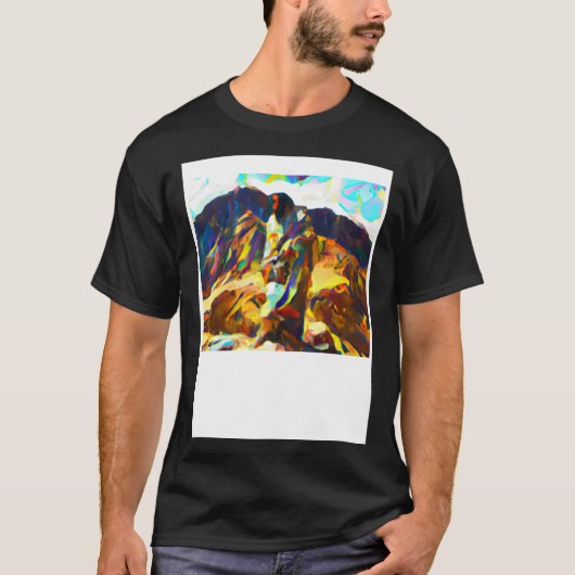 Mozes op Mt Sinai T-shirt (Voorkant)