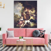 Mozes Opgeslagen uit water Canvas Afdruk (Insitu (Woonkamer))