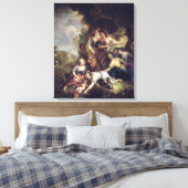 Mozes Opgeslagen uit water Canvas Afdruk (Insitu (Slaapkamer))