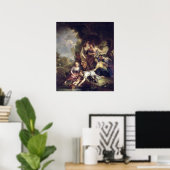 Mozes Opgeslagen uit water Poster (Thuiskantoor)