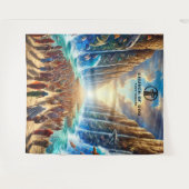 Mozes scheidt de Zeeen Wandkleed (Voorkant (horizontaal))