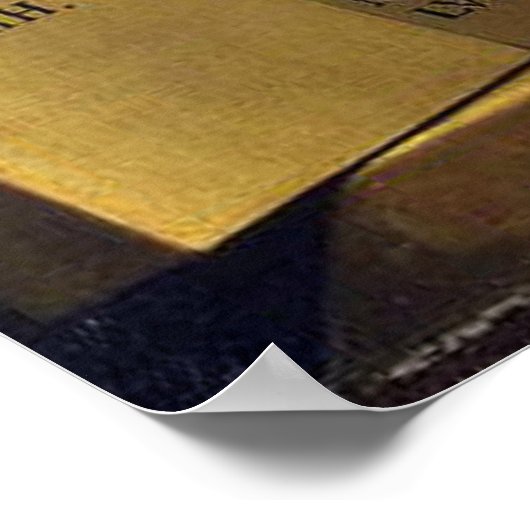 Mozes, schilderij van Philippe de Champaigne Poster (Hoek)