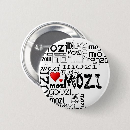 MoziLindo Ronde Button 5,7 Cm (Voorkant /achterkant)