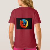 Mozilla Firefox T-shirt (Achterkant)