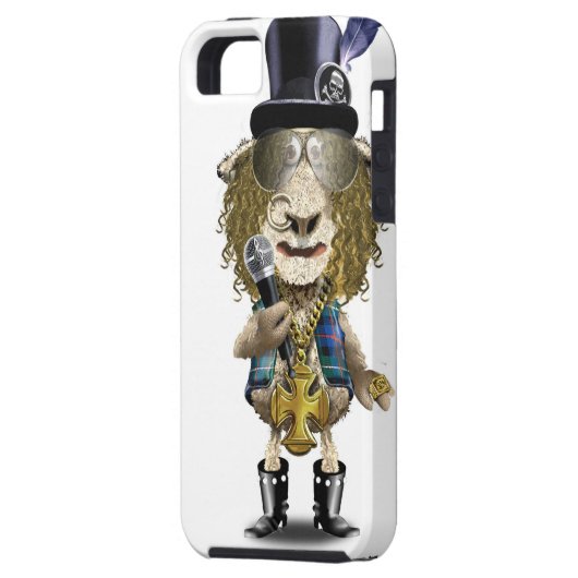 Mozz Mutton a Heavy Metal Rock SHEEP Case-Mate iPhone Case (Achterkant Links)