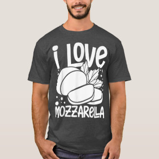 Mozzarella Cheese Recipes Buffalo Italiaans vers 2 T-shirt