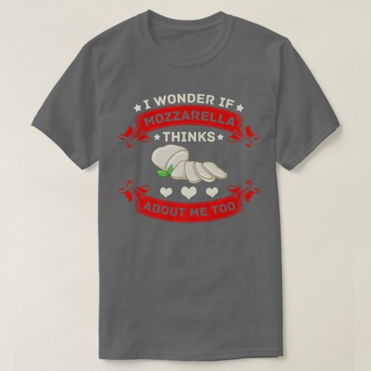Mozzarella Cheese Recipes Buffalo Italiaans vers P T-shirt (Design voorkant)