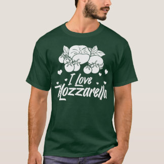 Mozzarella Cheese Recipes Buffalo Italiaans vers P T-shirt