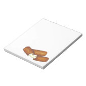 Mozzarella Cheese Sticks Junk Food Foodie Gift Notitieblok (Linkerzijde)