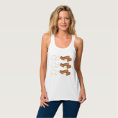 Mozzarella Cheese Sticks Snack Junk Food Foodie Tanktop (Volledige Voorkant)