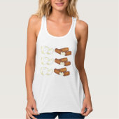 Mozzarella Cheese Sticks Snack Junk Food Foodie Tanktop (Voorkant)