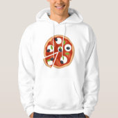Mozzarella Pizza Hoodie (Voorkant)
