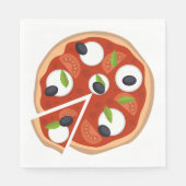 Mozzarella Pizza Servet (Voorkant)