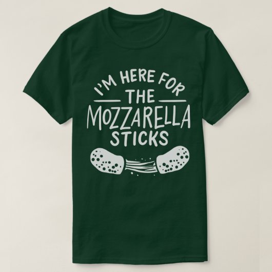 Mozzarella Sticks 2 T-shirt (Design voorkant)