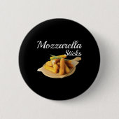 Mozzarella Sticks 90's Mozzarella Stick Brood Funn Ronde Button 5,7 Cm (Voorkant)