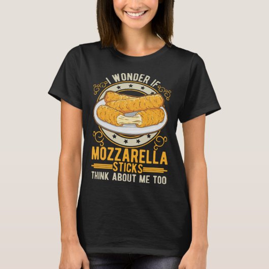 Mozzarella Sticks Cheese Sticks T-shirt (Voorkant)