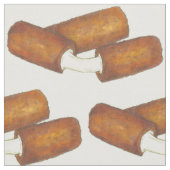 Mozzarella Sticks Fried Snack Food Cheese Fabric Stof (Close Up)