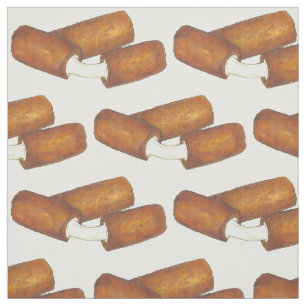 Mozzarella Sticks Fried Snack Food Cheese Fabric Stof