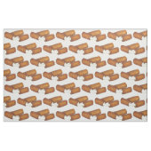Mozzarella Sticks Fried Snack Food Cheese Fabric Stof (Fat Quarter)