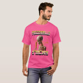 Mozzarella Sticks illegale Rap-cd's stijl grappige T-shirt (Voorkant volledig)