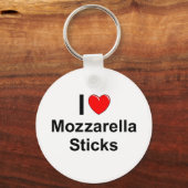 Mozzarella Sticks Sleutelhanger (Voorkant)
