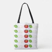 Mozzarella Tomato Basil Italiaans Caprese Salad Fo Tote Bag (Achterkant)