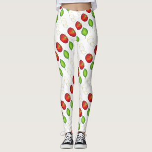Mozzarella Tomato Basil Italië — Italiaanse voedse Leggings
