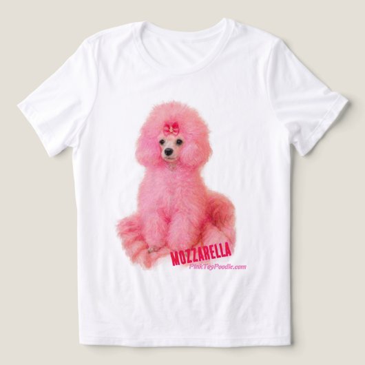 MozzarellaThePoodle, Poodle Shirt (Design voorkant)