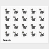 Mozzie Cat Sticker (Vel)