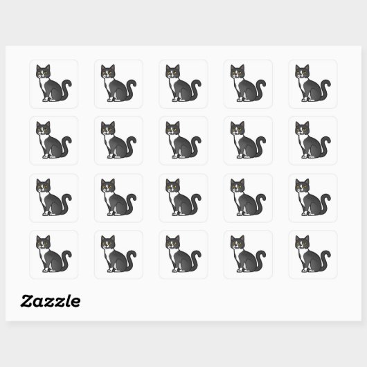 Mozzie Cat Sticker (Vel)