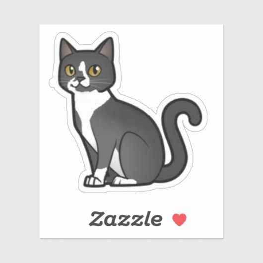 Mozzie Cat Sticker (Vel)