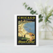 MP2287~Chicago-De-Vacatie-Stad-Posters Briefkaart (Staand voorkant)