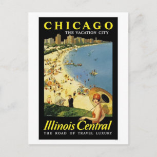 MP2287~Chicago-De-Vacatie-Stad-Posters Briefkaart
