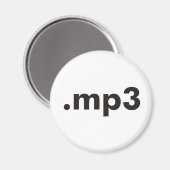 MP3 producten & design! Magneet (Voorkant / Achterkant)