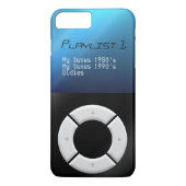 MP3-speler ontwerp Case-Mate iPhone Case (Achterkant)