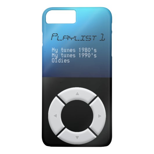 MP3-speler ontwerp Case-Mate iPhone Case (Achterkant)