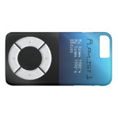 MP3-speler ontwerp Case-Mate iPhone Case (Achterkant (Horizontaal))