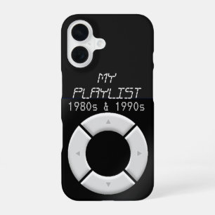 MP3-spelerontwerp iPhone 16 Hoesje