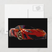 MP4 12C. BRIEFKAART (Voorkant / Achterkant)