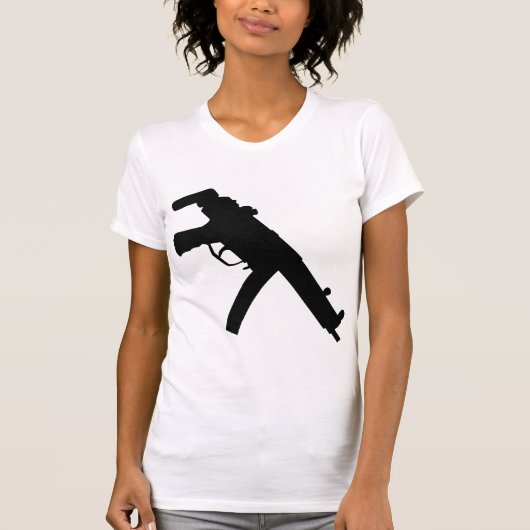 MP5 Silhouette-Shirt T-shirt (Voorkant)