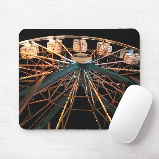 MP 0611 Ferris Wheel Waterverf Style Muismat (Met muis)